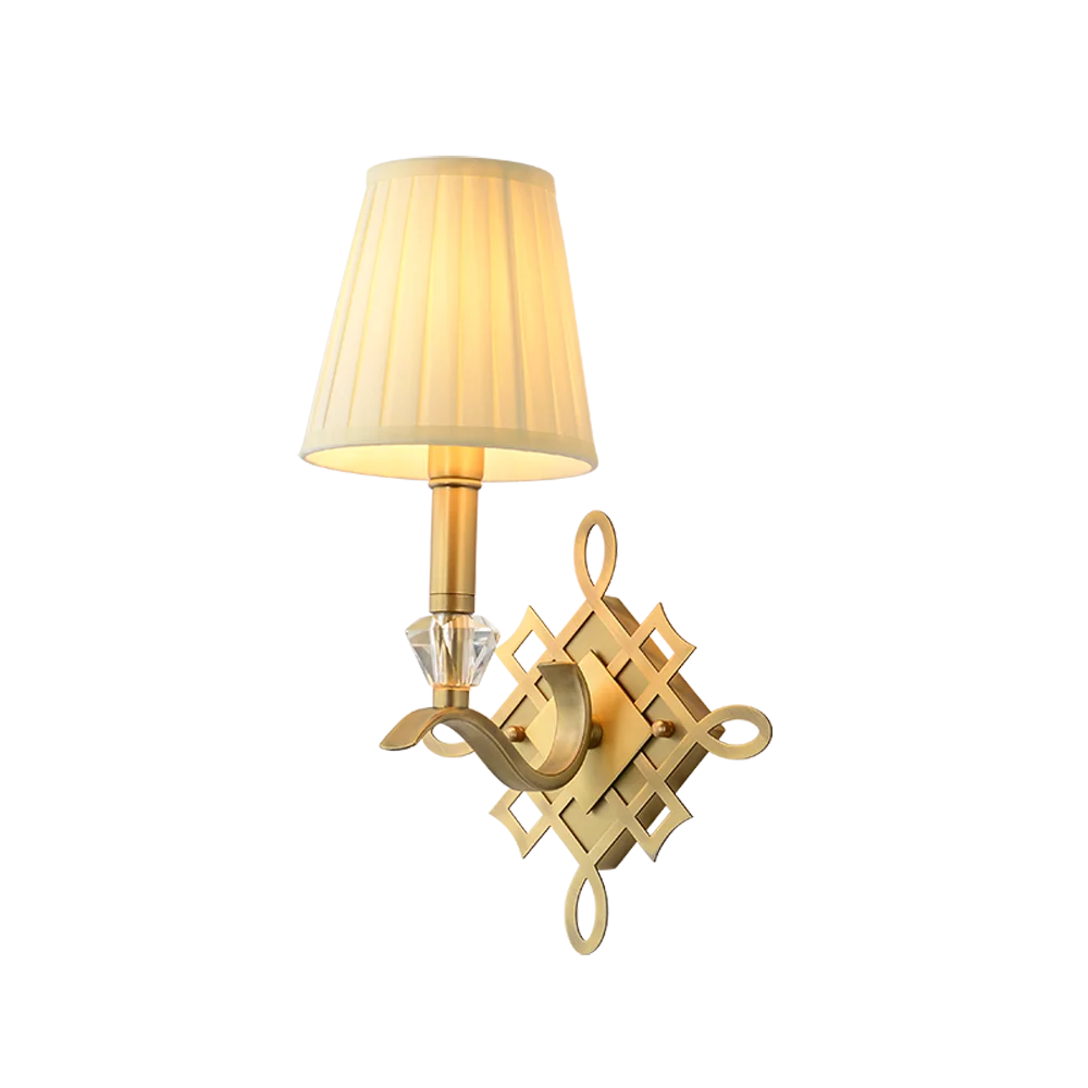 artistic design brass wall lights modern home wandlampen hotel stair lights height 40cm