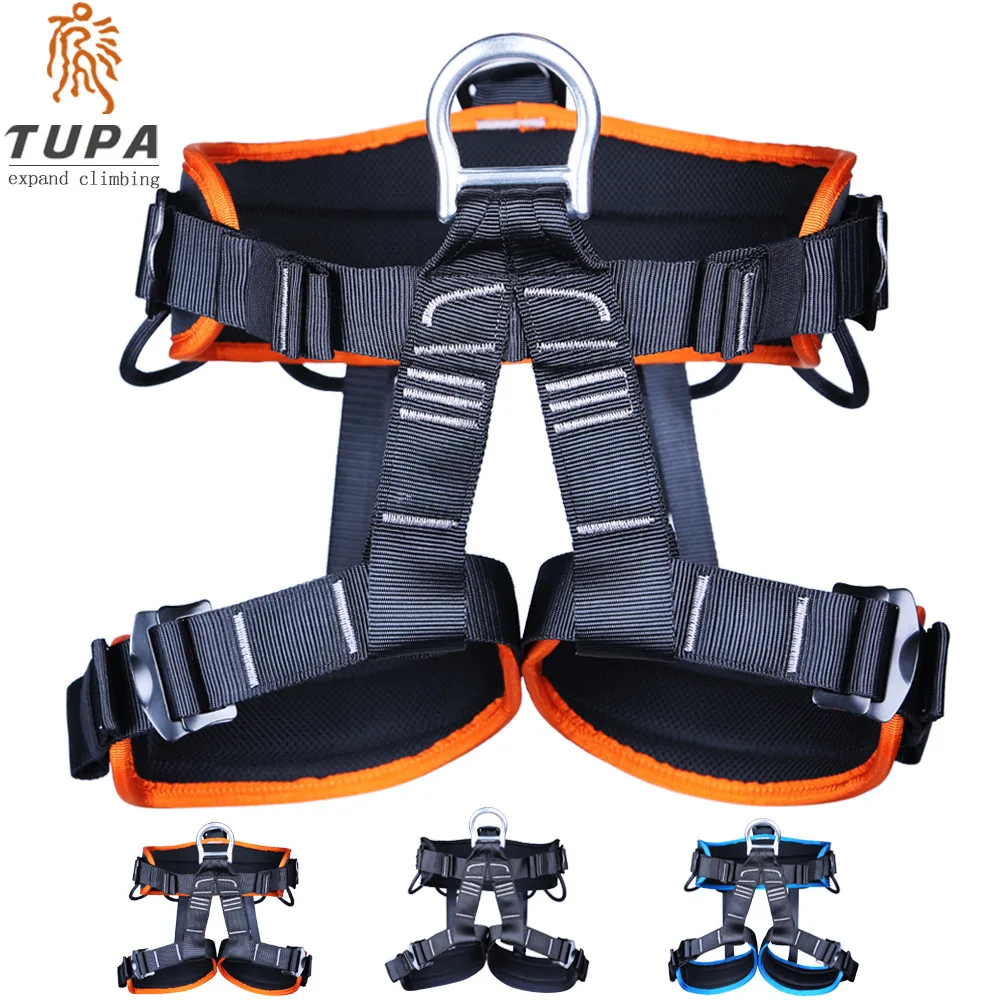 

Outdoor Rock Climbing Half-length Cave Seat Belt Rappelling Expansion Aerial Work Safety Belt Climbing Equipment