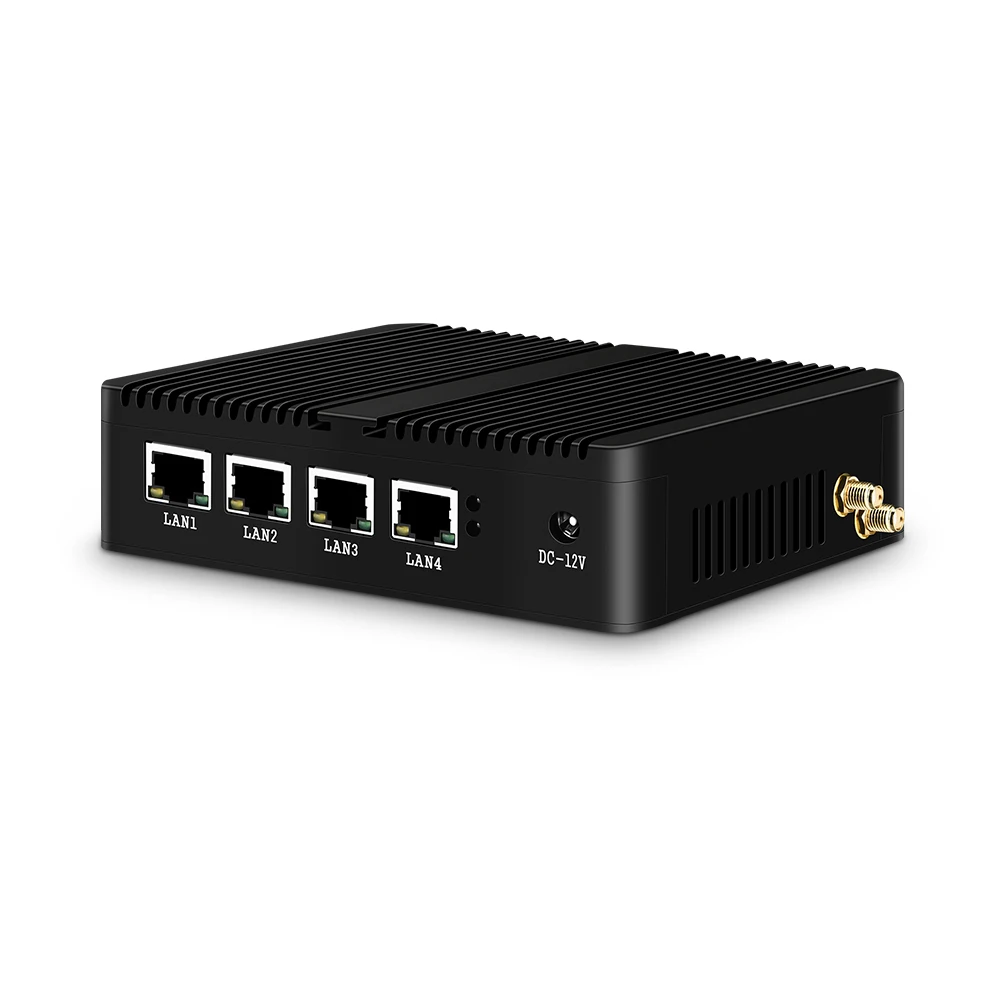 

XCY Mini Pc Intel Celeron J1900 J1800 Windows 10 Linux Industrial Firewall Barebone System Soft Router 4 LAN NIC SIM Pfsense Nuc