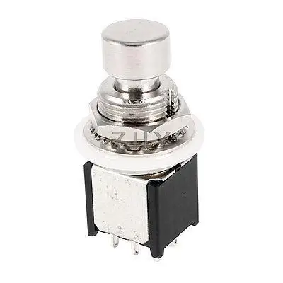 ST6PX02M DPDT 6Pin True Bypass гитарные эффекты Педальный переключатель AC 125V 4A