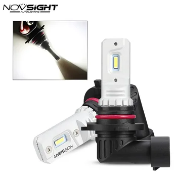 

NOVSIGHT 2 Pcs H11 LED Fog Light Bulb H8 H7 LED Bulbs 2000LM 6000k White H1 H3 9005 9006 Led Fog Light for car 12v NEW