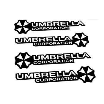 

Dawasaru 4X Umbrella Corporation Decal Personalized Sunscreen Car Sticker Motorcycle Auto Accessories Decoration PVC,15cm*4cm