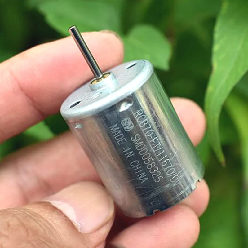 Стандартный мотор RC370 DC 12V 24V драгоценный металл щетка 370 микро мини круглый