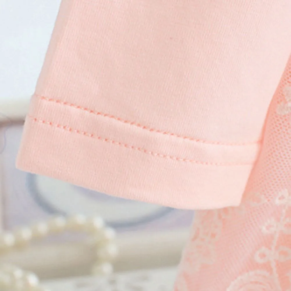 Платье для маленьких девочек vestido Infantil Menina فساتين اطفال осеннее модное милое кружевное фатиновое платье с героями мультфильмов, платье принцессы с вышивкой, одежда Z4