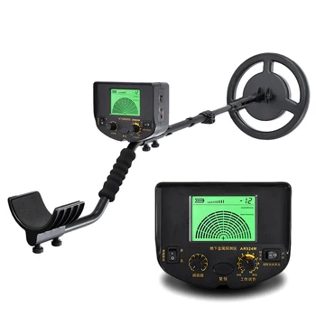 

AR924+ Metal Detector, Underground Metal Detector With 1.5 Meters Detection Depth, Ground Balance/Discrimination Detection Mode