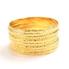 Fashion Exquisite Gold Bangle Color Protection Multiple Styles For Women Girls Jewelry Gifts 6