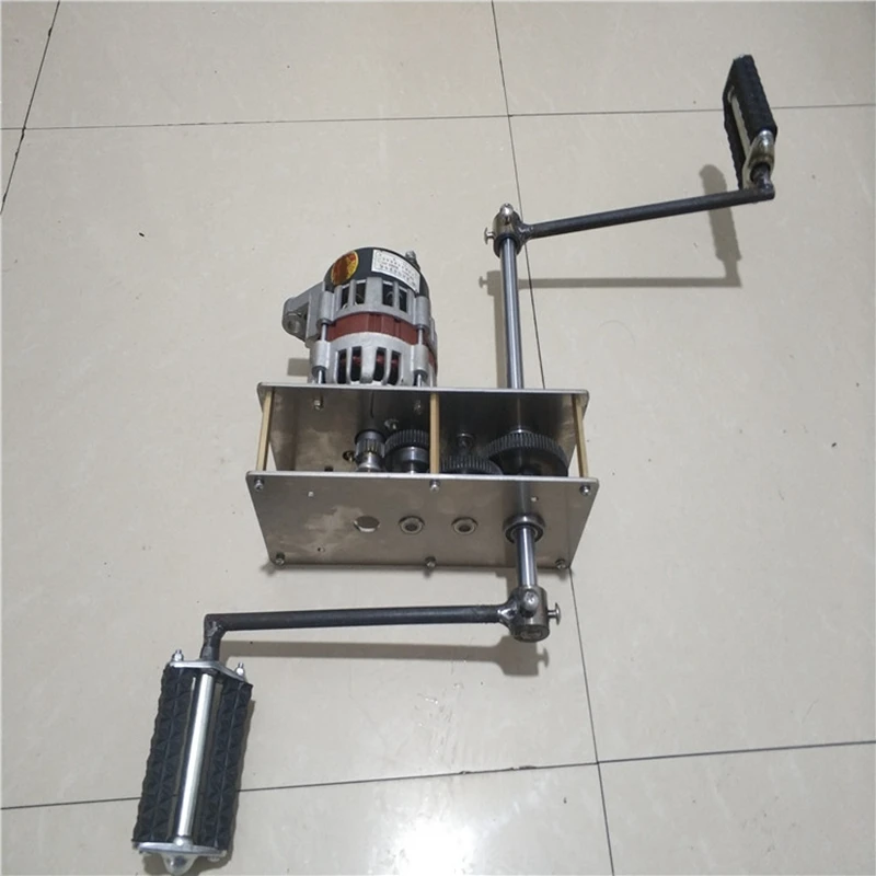 Pedal generator brushless 12V 24V 2000W 220V 800W high-power DC battery charging AC permanent magnet