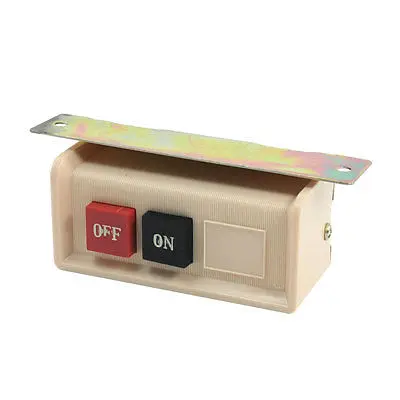 

ON/OFF Start/Stop Flush Panel Mounting Push Button Switch AC 380V 220V 10A