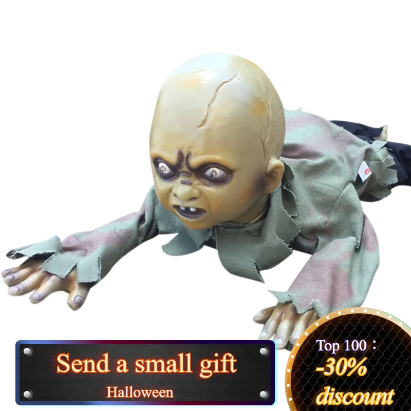 

Scary Creeping Ghost Kids Decorations Haunted House Props for Halloween Party 80*30CM DC156