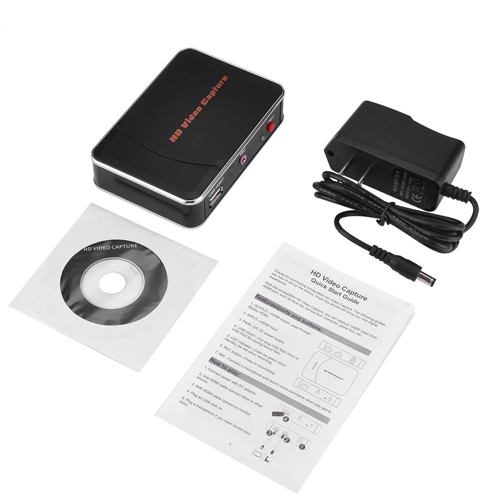 HDCP PC DVD карта захвата видео портативный адаптер конвертер аудио рекордер HD USB для компьютерной игры HDMI