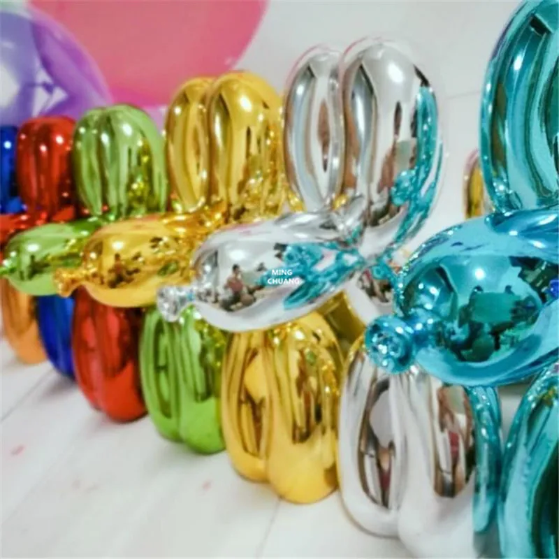 6 "Jeff Koons классический шар собака современный домашний рабочий стол модное украшение праздничный подарок Смола фигурка игрушка коробка 17 см