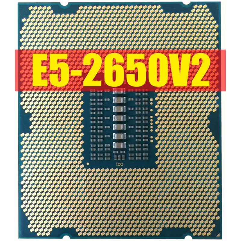 Процессор Intel Xeon E5-2650 V2 E5 2650 V2 Процессор 2,6 LGA 2011 SR1A8 Восьмиядерный процессор Настольный E5 2650V2
