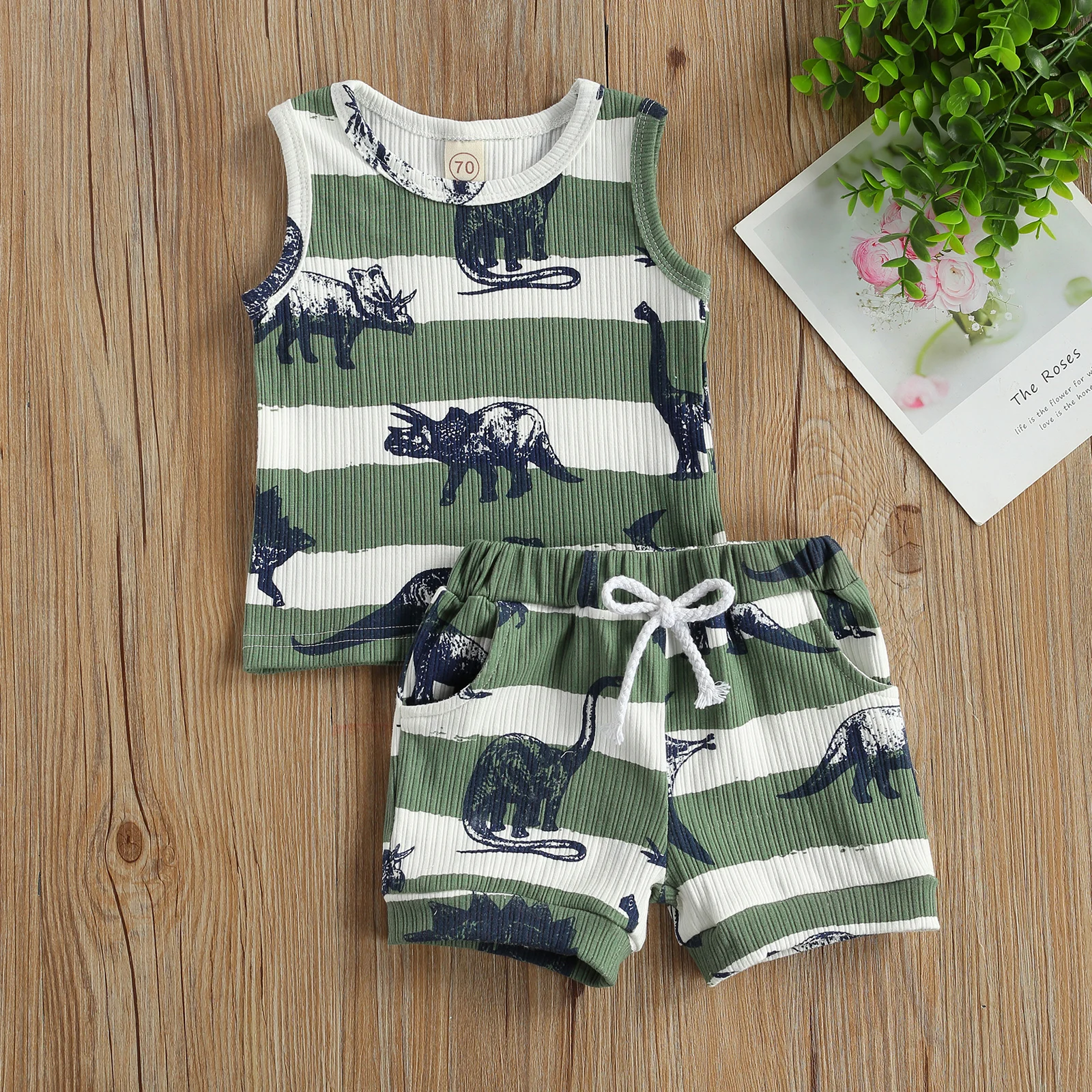 Baby Boy Summer Tracksuit Set 3
