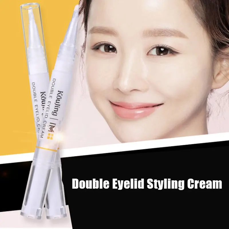 5ml Big Double Eyelids Styling Shaping Cream Gel Natural Invisible Eyelid Glue Professional Long Lasting Transparent Too | Красота и