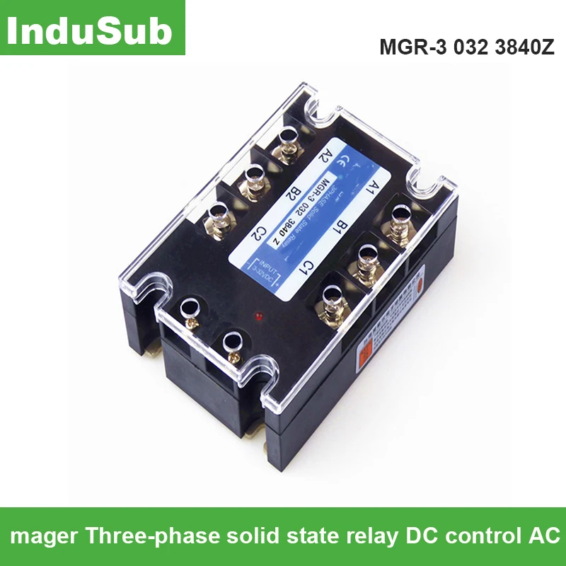 

MGR-3 mager Three-phase solid state relay DC control AC 032 3840Z 40A
