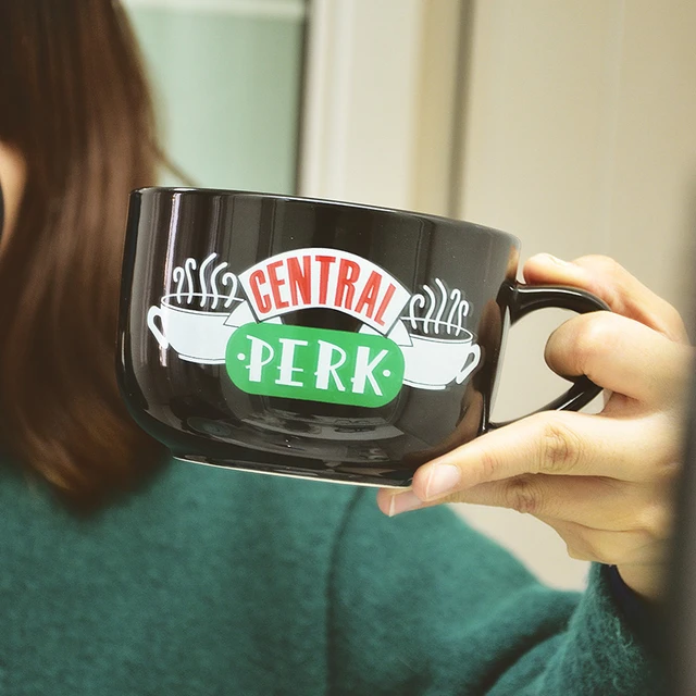 Friends Central Perk Soup Mug  Friends Tv Series Coffee Mug - Friends  Ceramic Coffee - Aliexpress