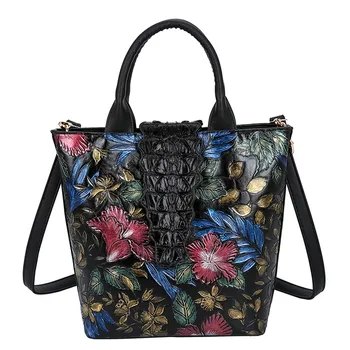

Designer Handbags High Quality Charm Floral Handbag Ladies Hand Bags for Women 2020 Fashion Shoulder Bag Woman Paris Tote Bags