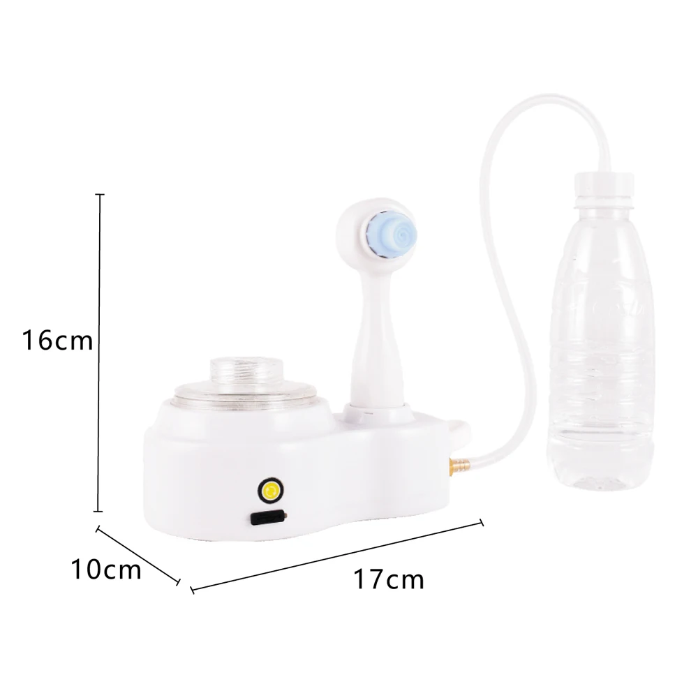 Hydro Dermabrasion Aqua Peel Electric Facail Skin Clean Tool Rechargeable Vacuum Face Blackhead Acne Pore Deep Cleaning Cleaner