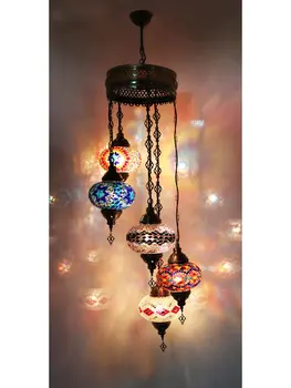 

Hot amazing turkish mosaic chandelier,decorative vintage ceiling lamp,pendant turkish lamp