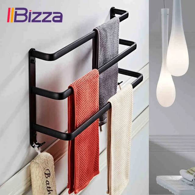 Compre Soporte de Toallas de Baño Montada en la Pared Retráctil de 100 cm  Hierro+ratería de Secado de Aluminio de Aluminio (6 Barras) - Blanco en  China