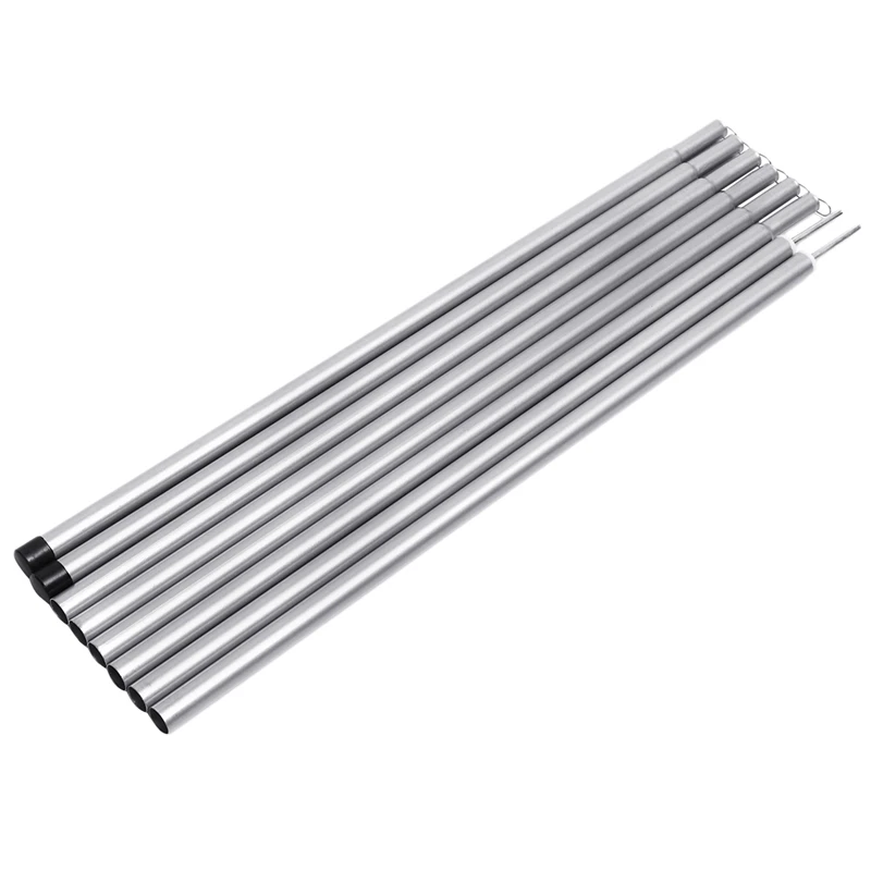 

8Pcs 55Cm Tent Pole Adjustable Camping Awning Rod Universal Tent Rods