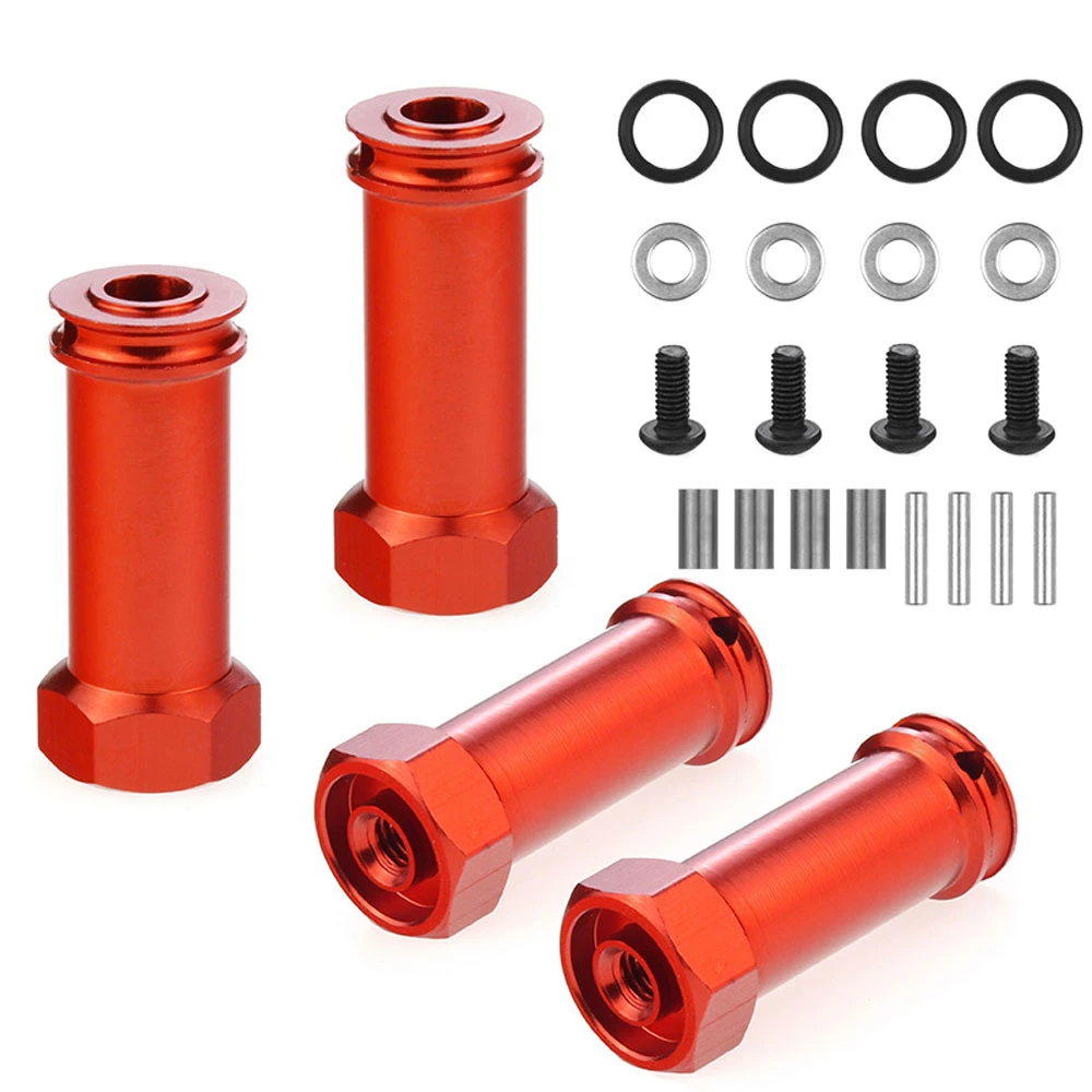 12mm Aluminum Wheel Hex Hub Adapters Long 30mm Adaptor Extension