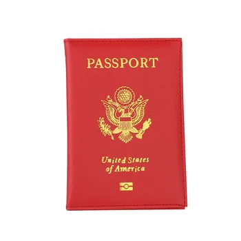 

Canada Passport Holder Protector Wallet Business Card Soft Passport Cover Tarjetero Hombre Id Porte Carte Monederos