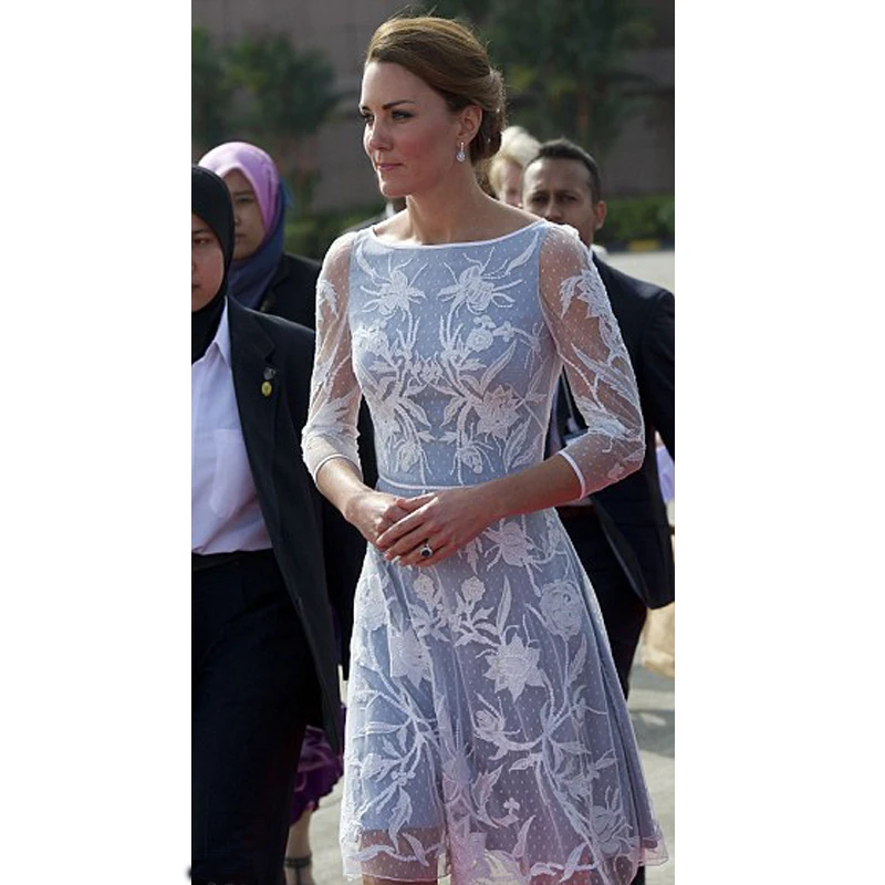 Mother of the bride tea length dresses 2020 Clearance