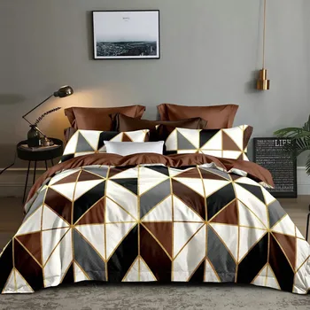

Denisroom King Duvet Cover Set Geometry Comforter Bedding Sets Duvet Cover 200x200 QQ05#