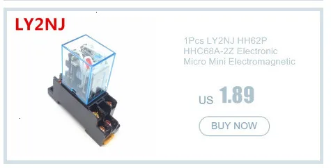 1 шт. MY4NJ электронное Микро Мини электромагнитное реле 5A 14PIN катушка 4DPDT с PYF14A цоколь DC12V 24 В AC110V 220 В светодиодный