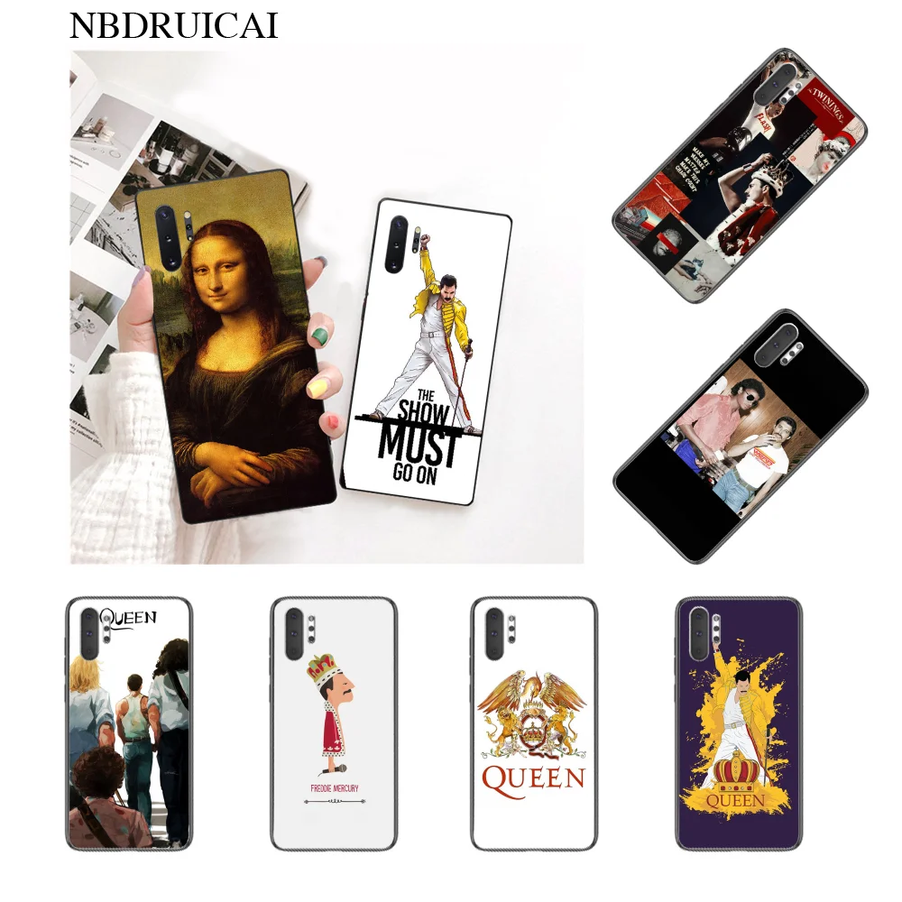 

Rock singer Funky Freddie Mercury Queen Pop Phone Case Hull for Samsung Note 3 4 5 7 8 9 10 pro A7 2018 A10 A40 A50 A70 J7 2018