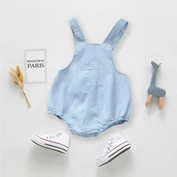 IENENS Kids Baby Jumper Boys Girls Clothes Pants Denim Shorts Jeans Overalls Toddler Infant Jumpsuits Newborn Clothing Trousers 3