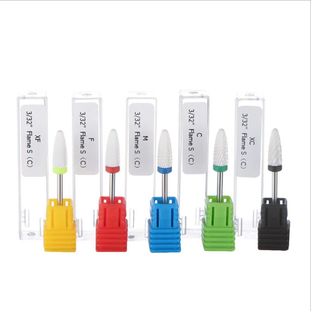 

1pc Ceramic Nail Drill Bit Milling Nail Cutter Dead Skin Gel Polish Remover Nail Drill Bits for Manicure Pedicure Nail Art Tools