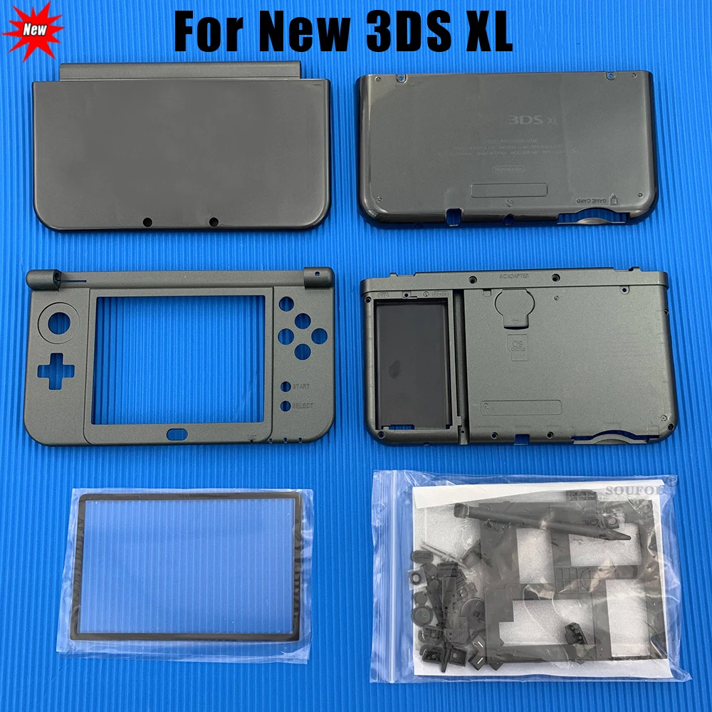 New Replacement For Nintend New 3DS LL Game Console Cover for New 3DS XL Housing Shell Case Full Set Accessories