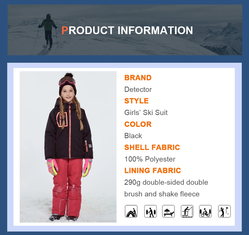 kids ski jacket girls