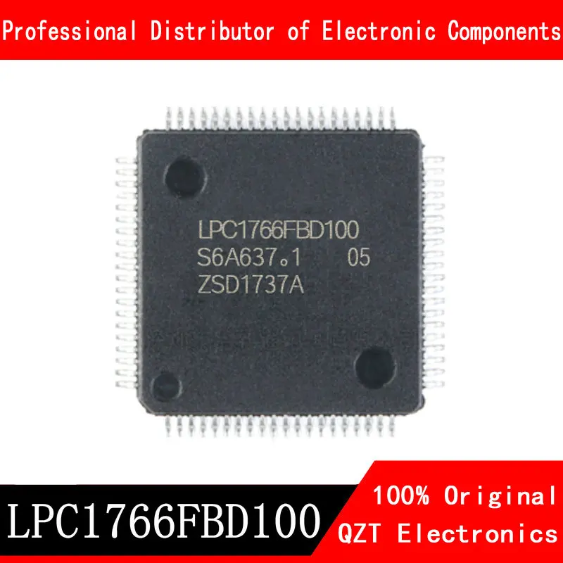 5pcs/lot LPC1766FBD100 LPC1766 LQFP100 microcontroller MCU new original In Stock new original stm32l476 stm32l476vet6 lqfp100 32 bit microcontroller mcu