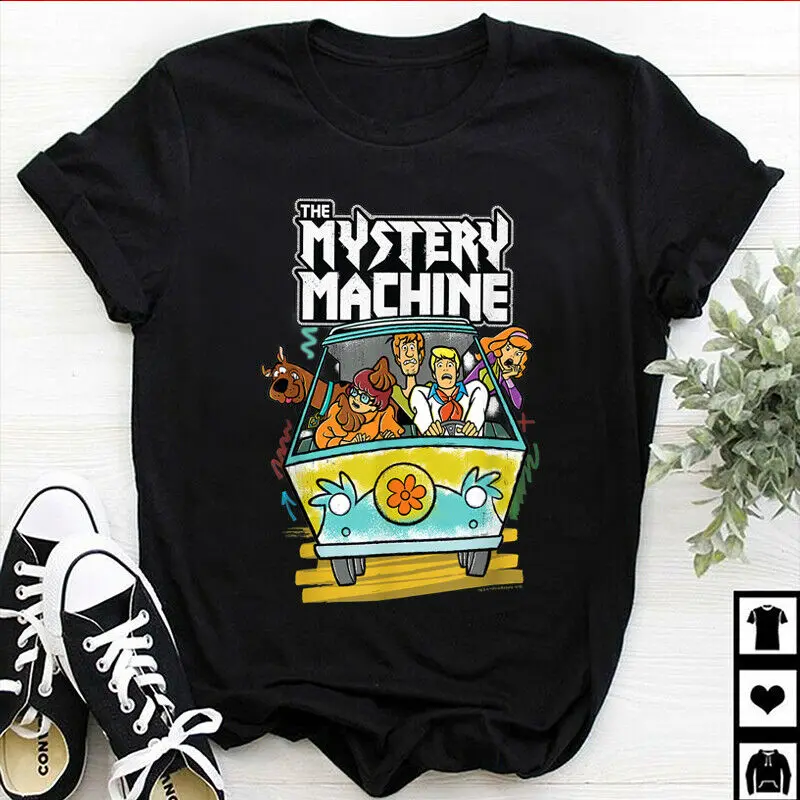 Sc00By Tee D0O The Mystery Machine Tshirt, Classic Cartoon Shirt 2021 Unisex