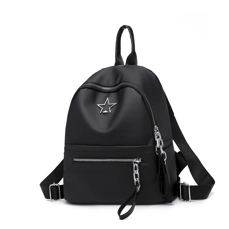 Стиль Оксфорд ткань Звезда рюкзак Горячая корейский стиль мода простой большой объем женская сумка школьный стиль