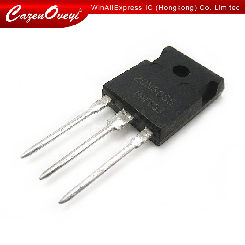 

5pcs/lot SPW20N60S5 20N60S5 N-channel FET TO-247 600V 20A original authentic In Stock