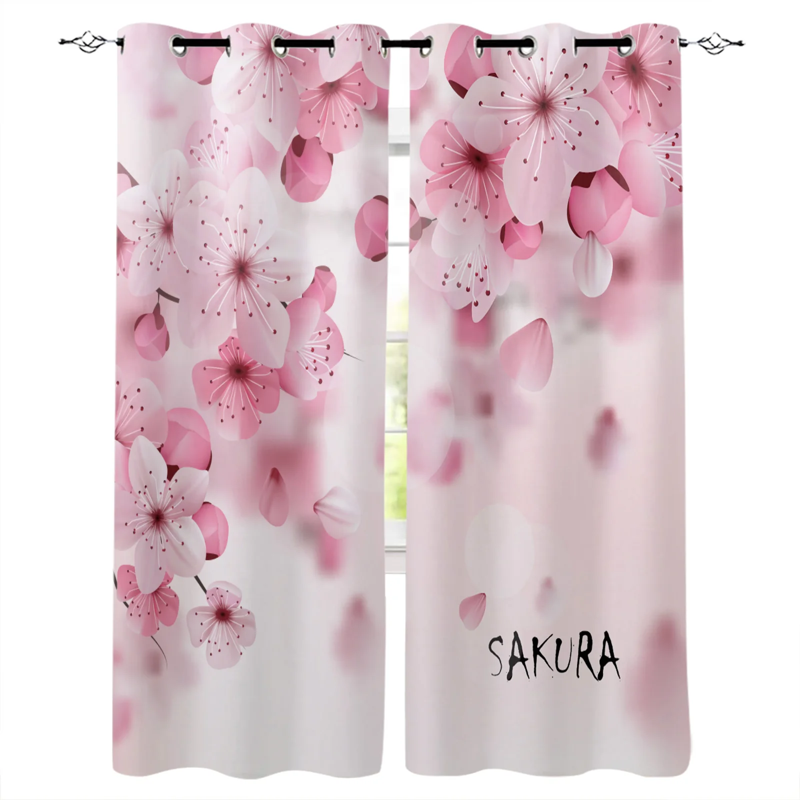 135 Cherry Blossom Flower Pink Roller Blind blackout FREE P&P various sizes 