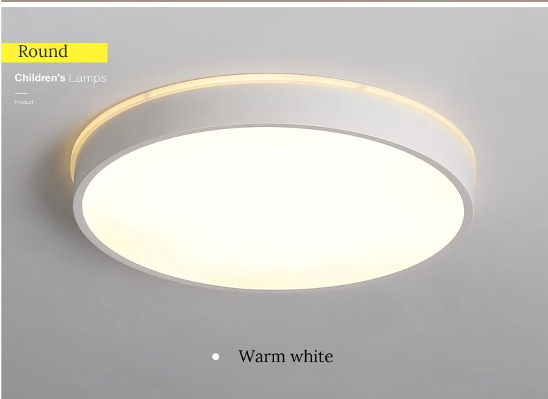Современный светодиодный потолочный светильник для гостиной спальни 95-265 в для внутреннего освещения потолочный светильник с дистанционным управлением