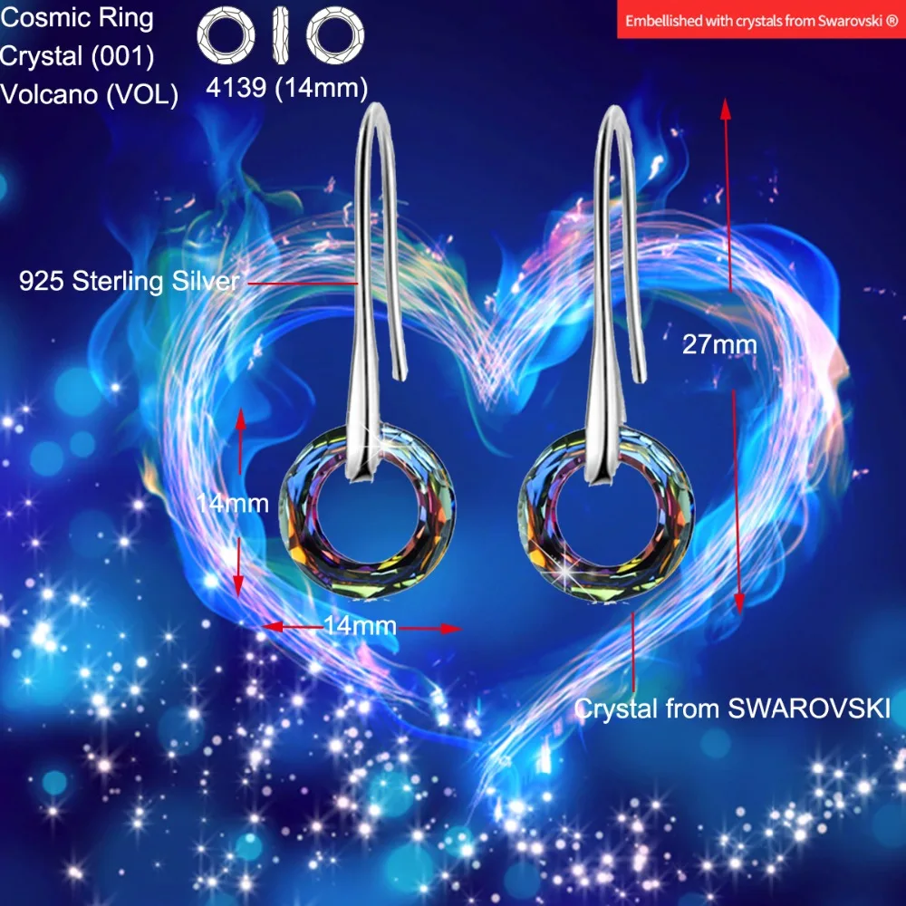 Round Circle Earrings for Women