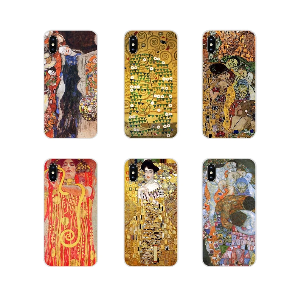 Аксессуары чехлы для телефонов Xiaomi Redmi Note 3 4 5 6 7 8 Pro Mi Max Mix 2 2S Pocophone F1 Kiss by Gustav Klimt |