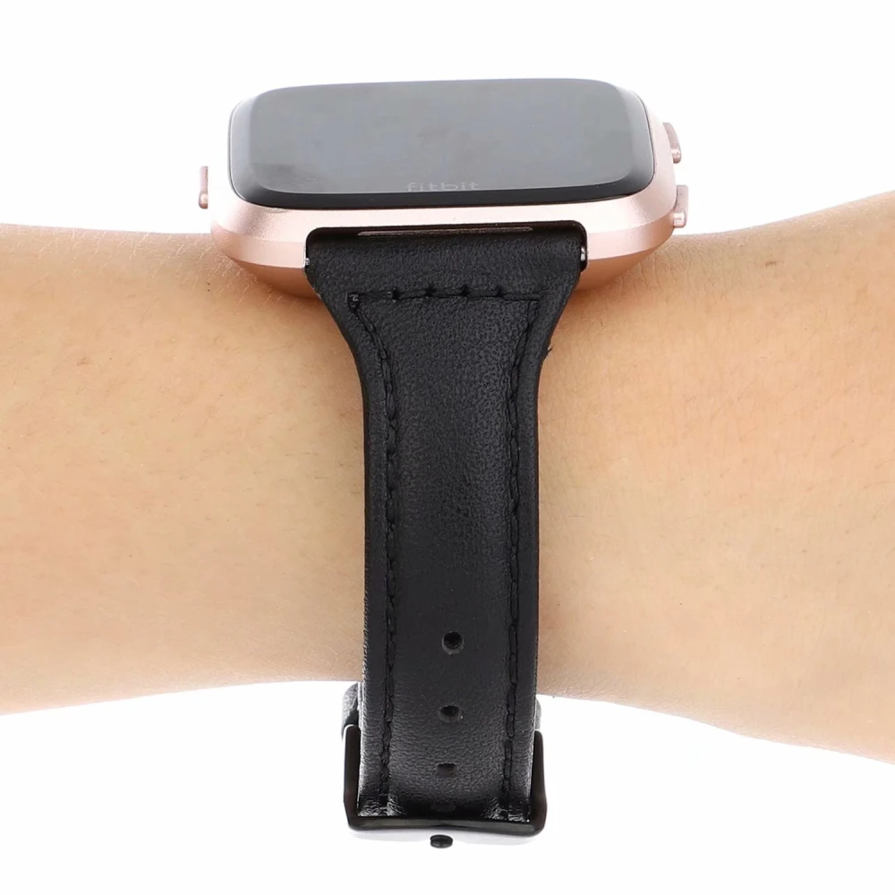 Кожаный ремешок на петлю для Fitbit Versa/Lite сменный браслет на запястье подходит для бит стих Браслет Смарт-часы аксессуары
