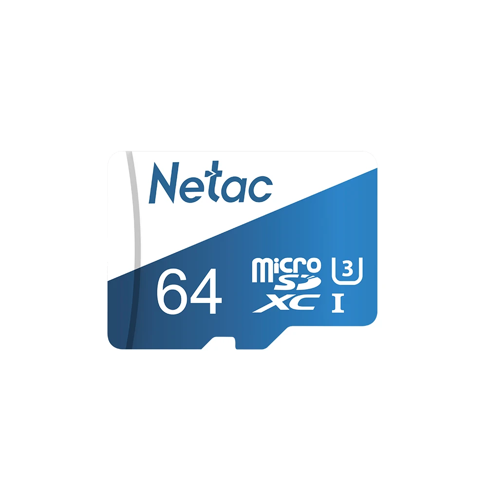 U3 64GB Netac U3 V30 Micro SD карта 128 ГБ 256 ГБ 64 Гб высокоскоростная карта памяти специальная версия TF карта 256 ГБ 4K видео карта Mircosd - Емкость: U3 64GB