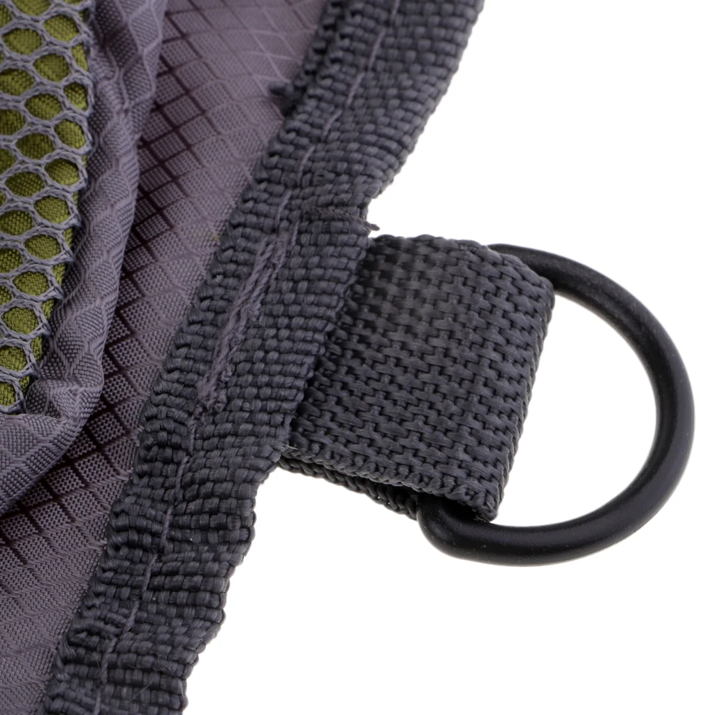 Fly Fishing Vest Multifunction Breathable Chest Bag Adjustable with net D-ring Fishing Vests for Men and Women