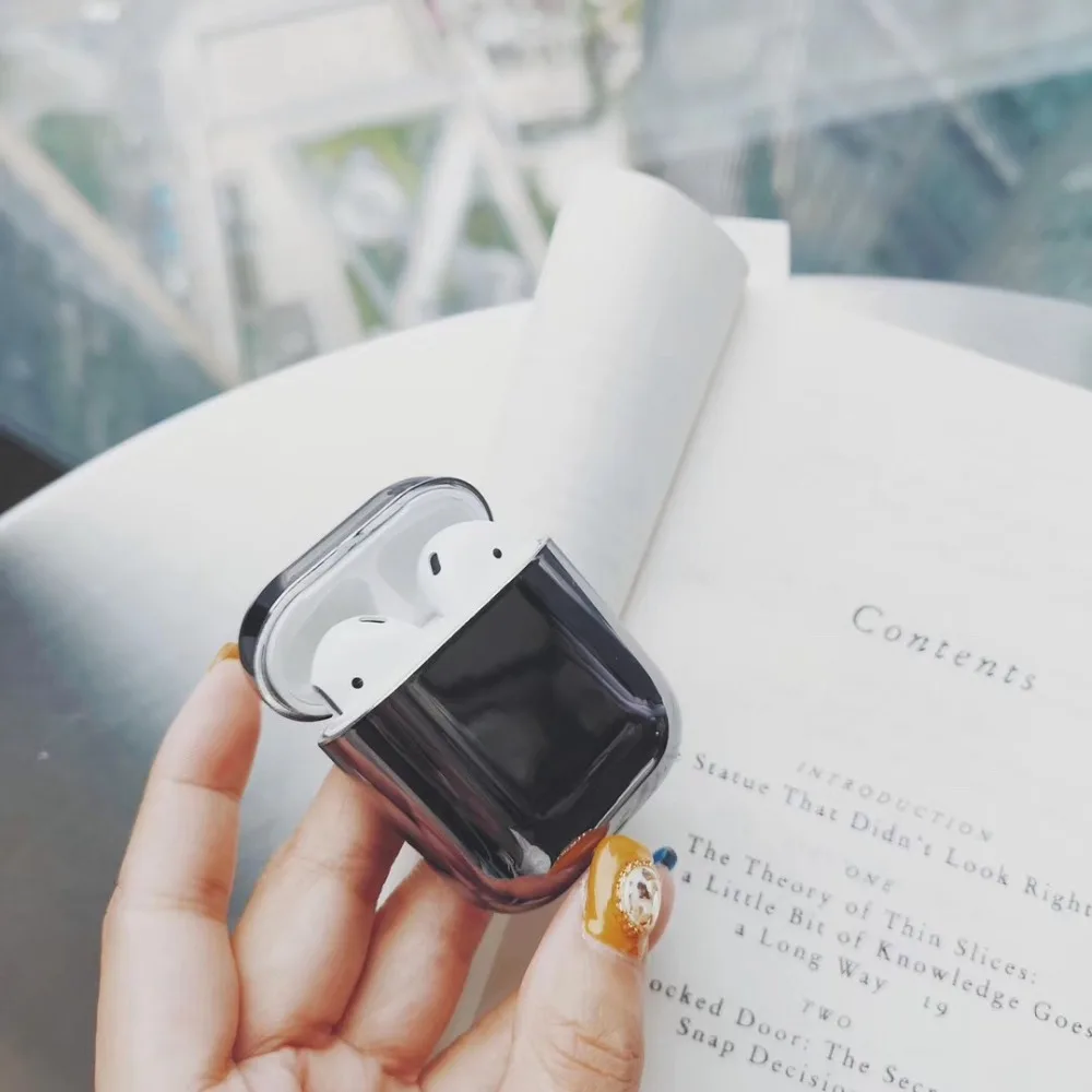 Двойной чехол для наушников Apple Airpods Pro защитный Роскошный Золотой корпус