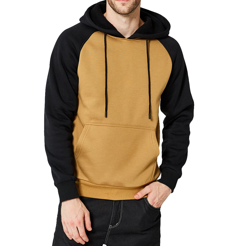 

HEFLASHOR Brand Streetwear Patchwork Hoodie Men Hip Hop Hooded Solid Slim Fit Casual Hoody Mens Hoodies Sweatshirts EU Size 2XL