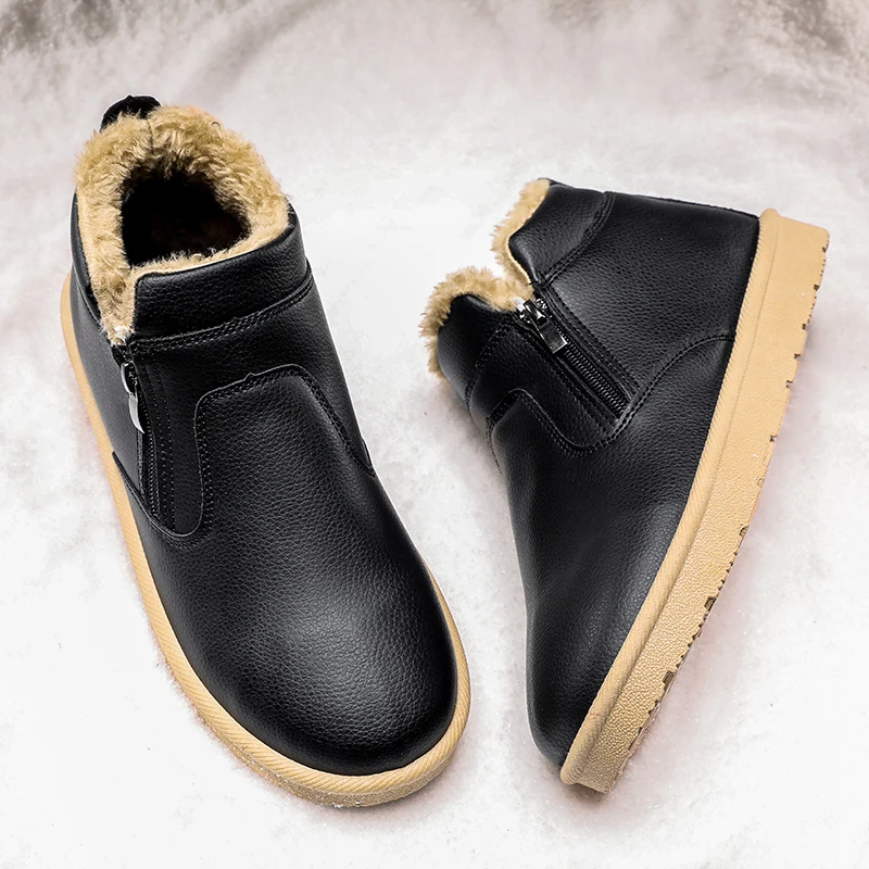 

New European And American Style Belt Buckle Men's Short Boots Large Pointed Flat Heel And Ankle Boots Retro Casual Short Boots