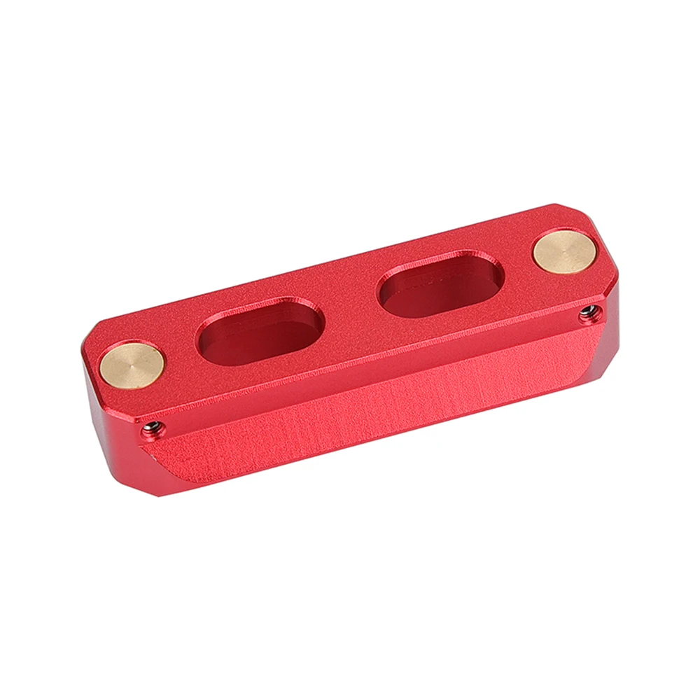 슬라이드 마운트, 에픽/스칼렛, 블랙 매직 카메라 용 안티 폴드 스프링 핀이있는 표준 50mm 퀵 릴리스 나토 레일 바